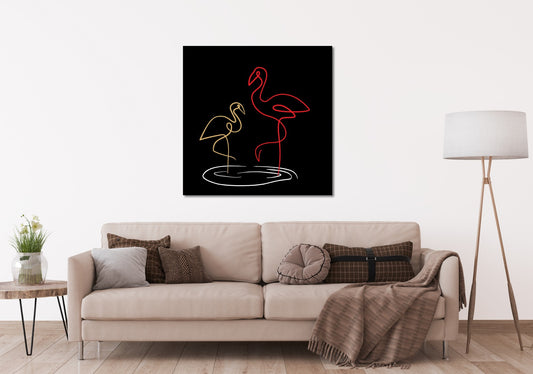 Two Ducks" Wall Art – A Perfect Blend of Elegance and Charm